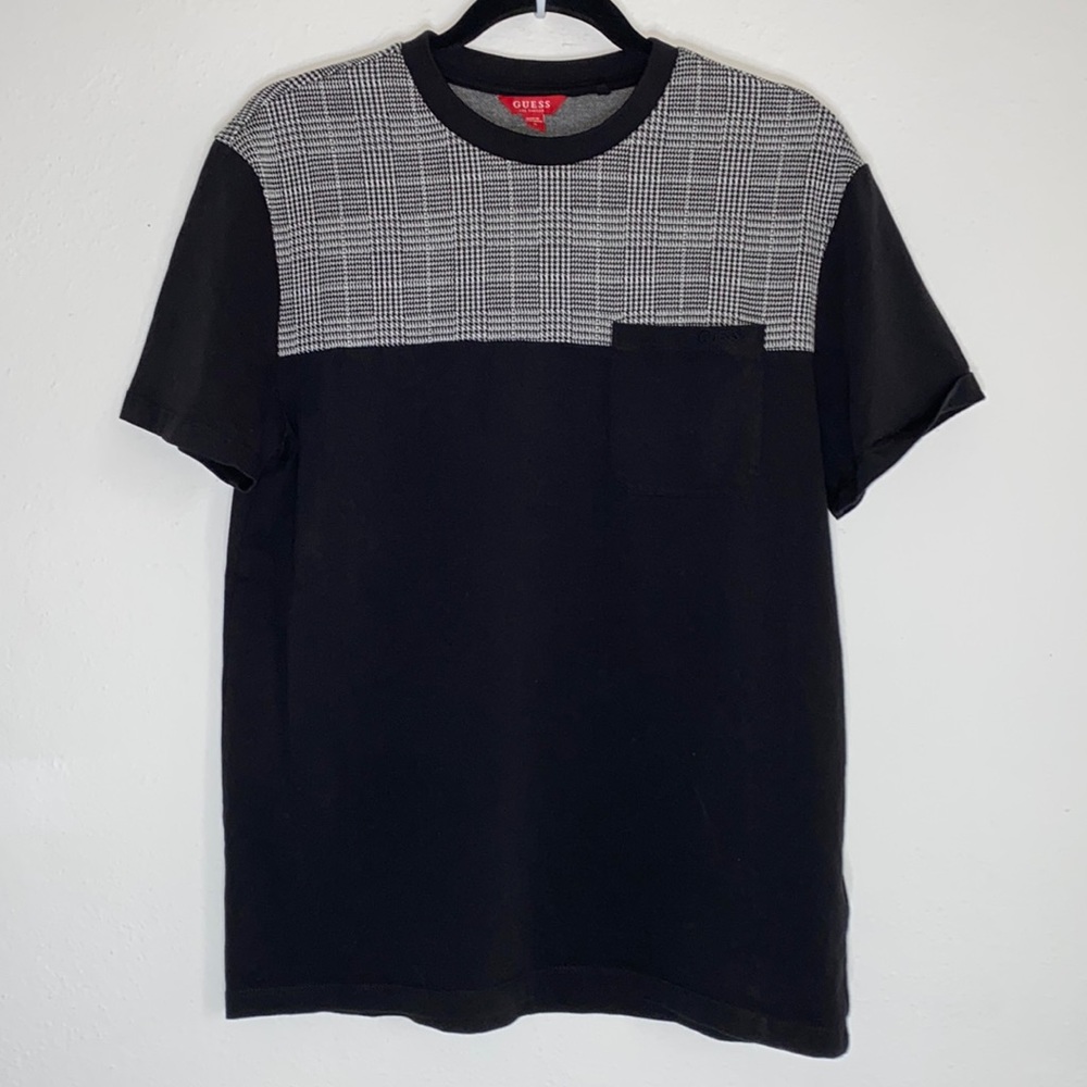 Guess Color Block Pocket Tee - image 3